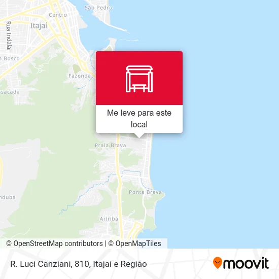 R. Luci Canziani, 810 mapa