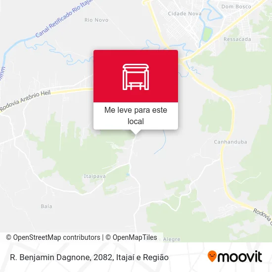 R. Benjamin Dagnone, 2082 mapa