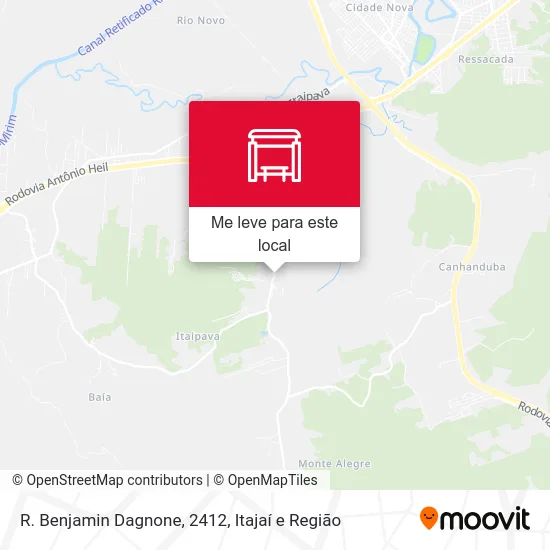 R. Benjamin Dagnone, 2412 mapa