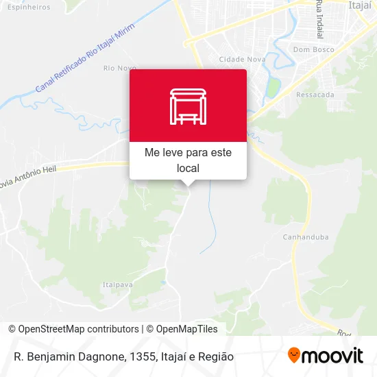 R. Benjamin Dagnone, 1355 mapa