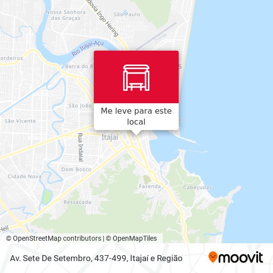 Av. Sete De Setembro, 437-499 mapa