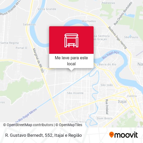 R. Gustavo Bernedt, 552 mapa