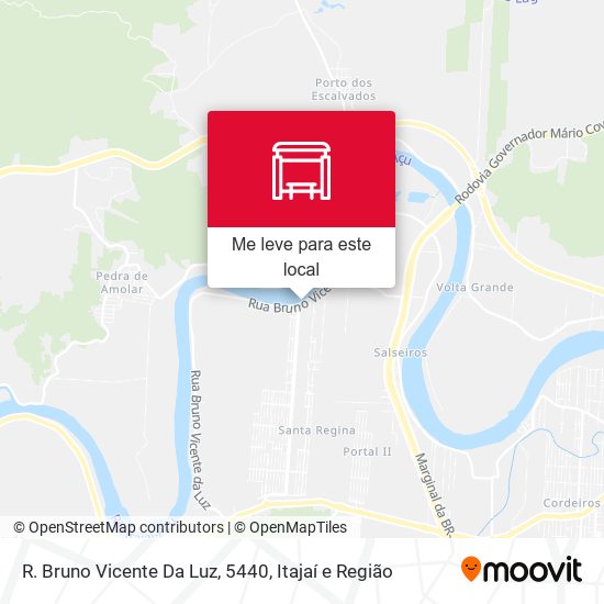 R. Bruno Vicente Da Luz, 5440 mapa