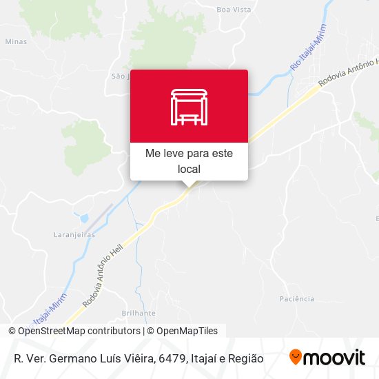 R. Ver. Germano Luís Viêira, 6479 mapa