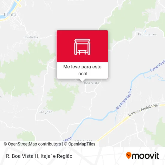 R. Boa Vista H mapa