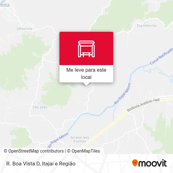 R. Boa Vista D mapa