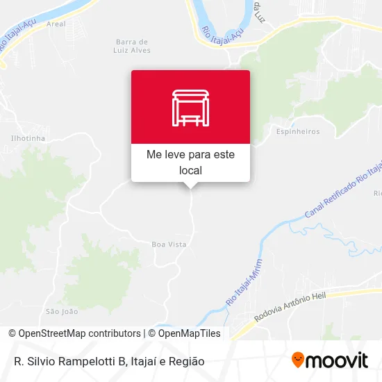 R. Silvio Rampelotti B mapa
