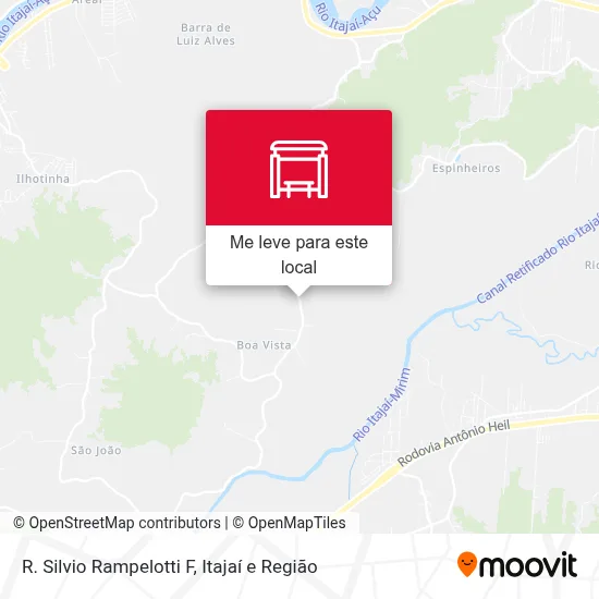 R. Silvio Rampelotti F mapa