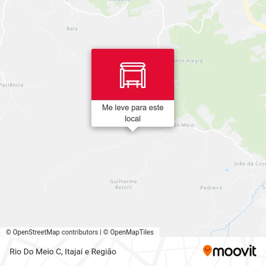 Rio Do Meio C mapa