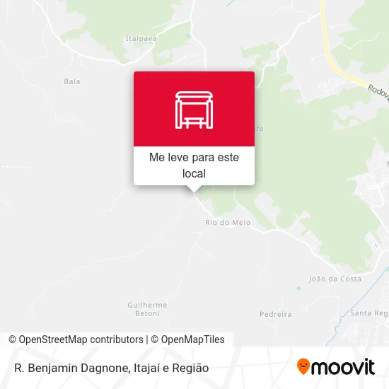 R. Benjamin Dagnone mapa