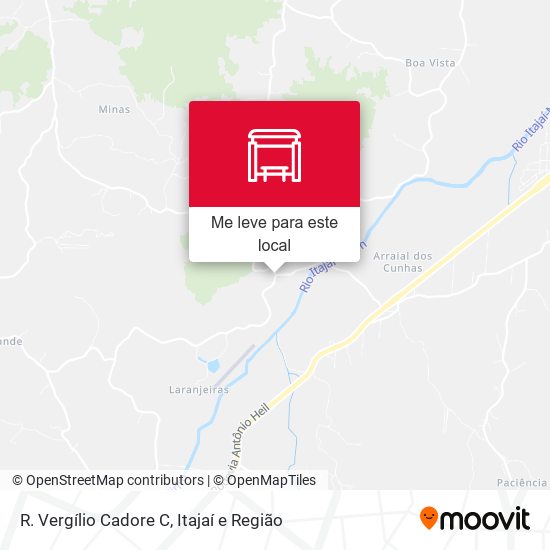 R. Vergílio Cadore C mapa