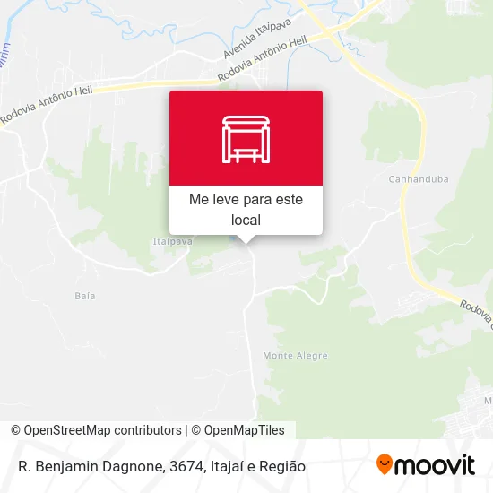 R. Benjamin Dagnone, 3674 mapa