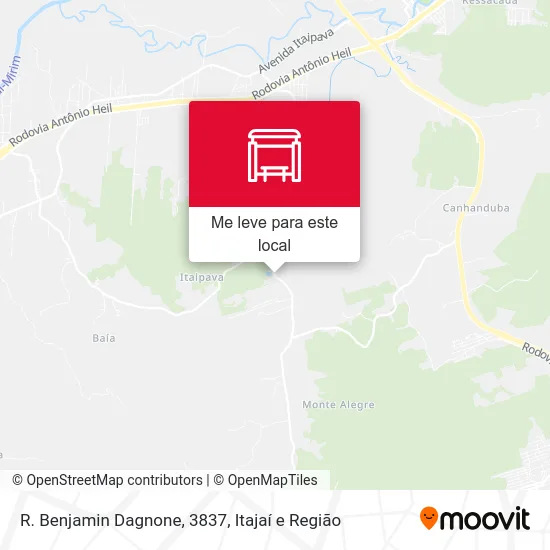 R. Benjamin Dagnone, 3837 mapa