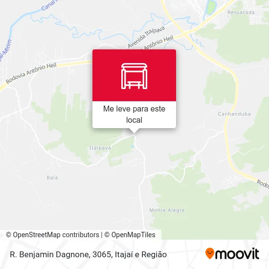 R. Benjamin Dagnone, 3065 mapa