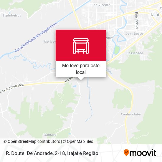R. Doutel De Andrade, 2-18 mapa