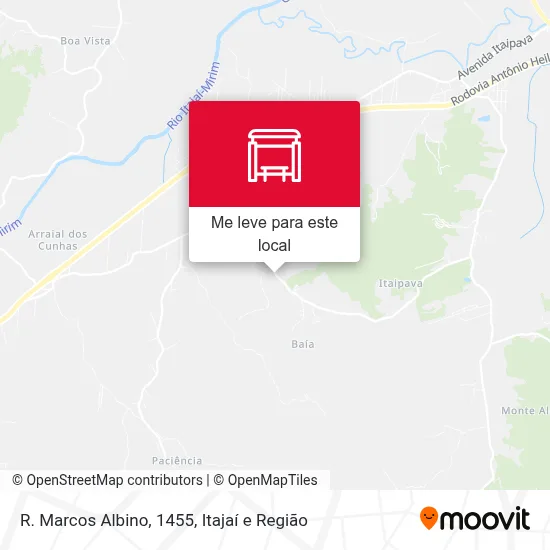 R. Marcos Albino, 1455 mapa