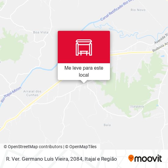 R. Ver. Germano Luís Vieira, 2084 mapa