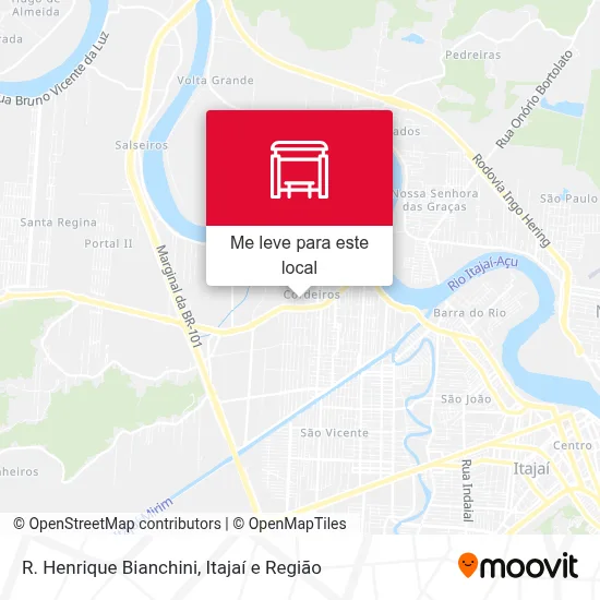 R. Henrique Bianchini mapa