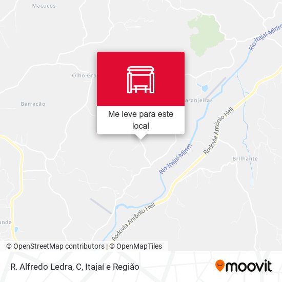 R. Alfredo Ledra, C mapa