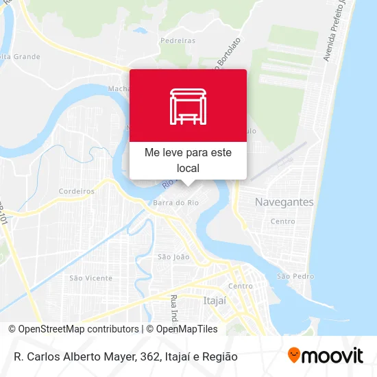 R. Carlos Alberto Mayer, 362 mapa