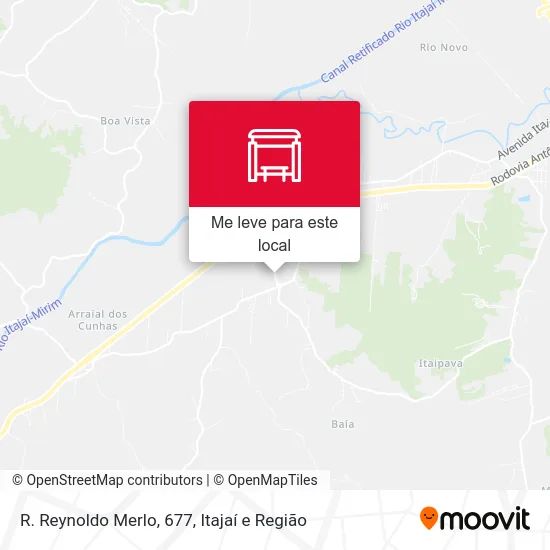 R. Reynoldo Merlo, 677 mapa