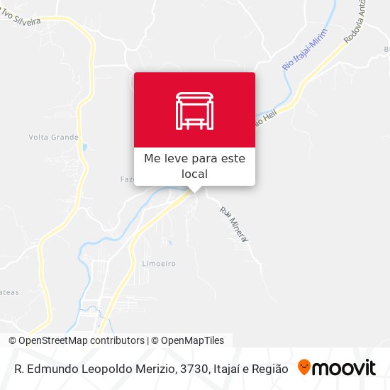 R. Edmundo Leopoldo Merizio, 3730 mapa