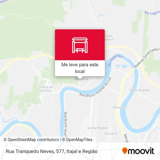 Rua Tranquedo Neves, 577 mapa