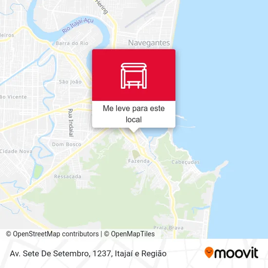 Av. Sete De Setembro, 1237 mapa