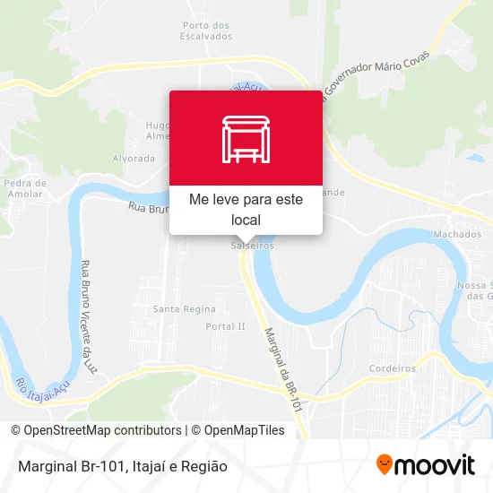 Marginal Br-101 mapa