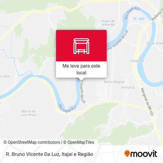 R. Bruno Vicente Da Luz mapa