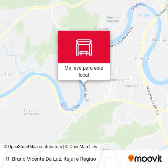 R. Bruno Vicente Da Luz mapa