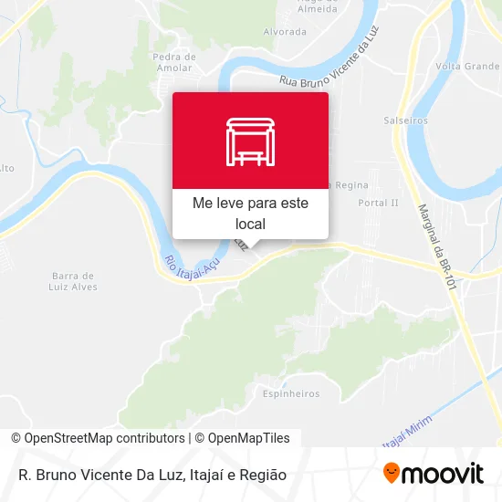 R. Bruno Vicente Da Luz mapa