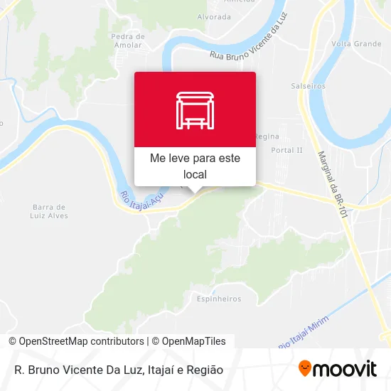 R. Bruno Vicente Da Luz mapa