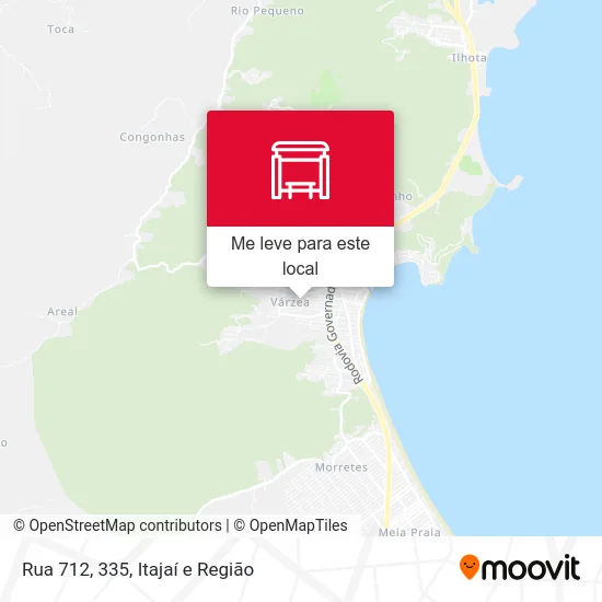 Rua 712, 335 mapa