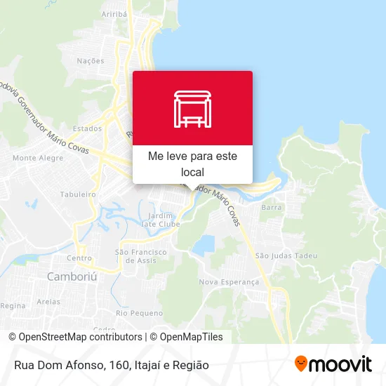Rua Dom Afonso, 160 mapa