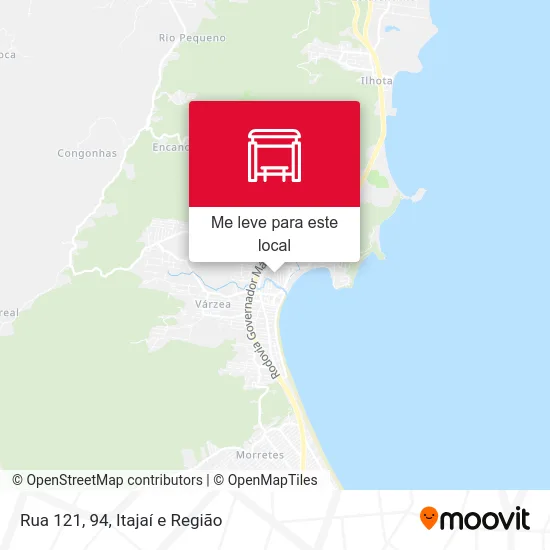 Rua 121, 94 mapa