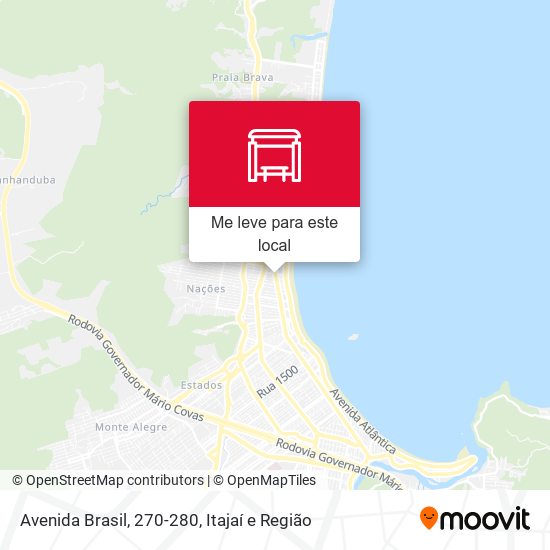 Avenida Brasil, 270-280 mapa