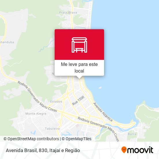 Avenida Brasil, 830 mapa