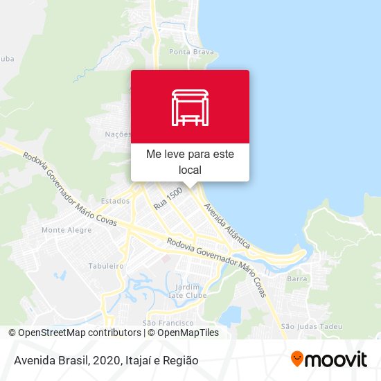 Avenida Brasil, 2020 mapa