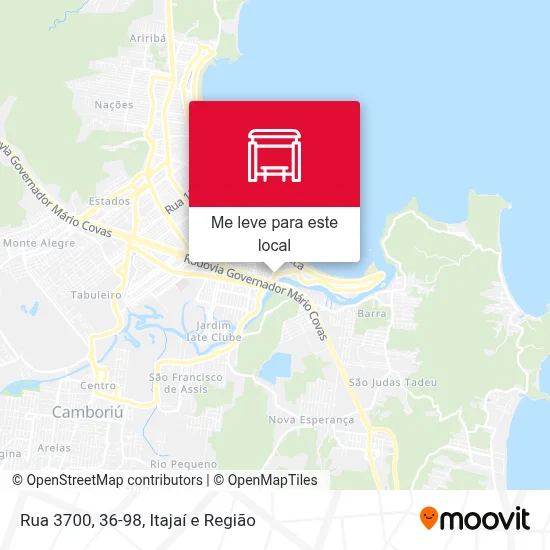 Rua 3700, 36-98 mapa