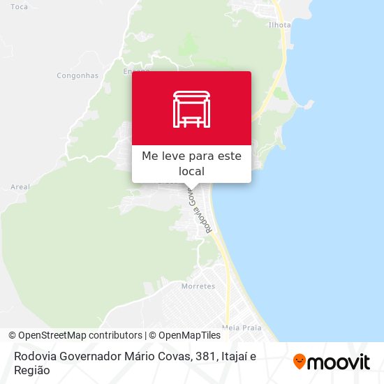 Rodovia Governador Mário Covas, 381 mapa