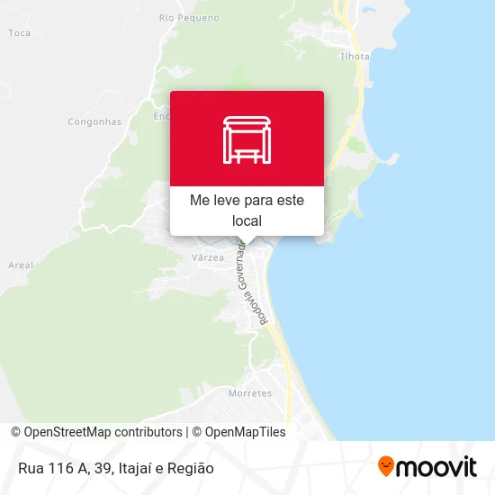 Rua 116 A, 39 mapa