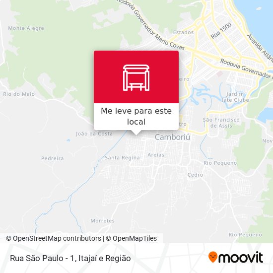 Rua São Paulo - 1 mapa
