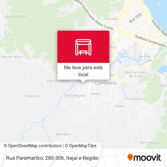 Rua Paramaribo, 280-306 mapa