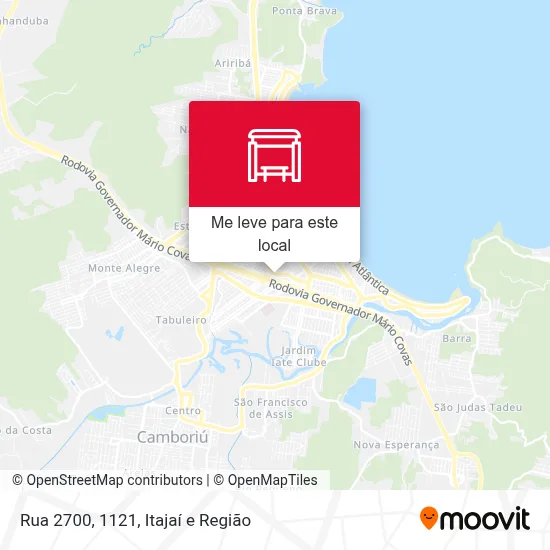 Rua 2700, 1121 mapa