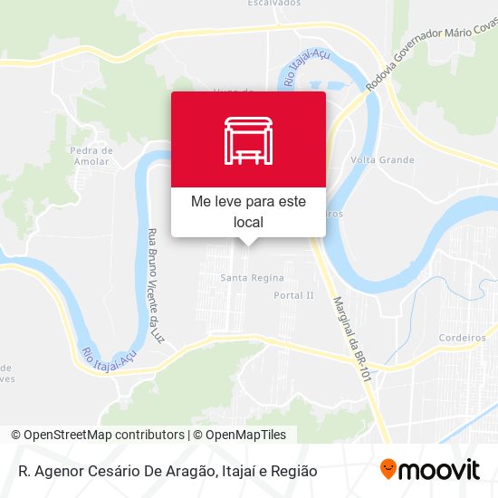 R. Agenor Cesário De Aragão mapa