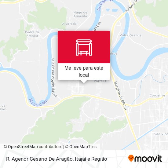 R. Agenor Cesário De Aragão mapa