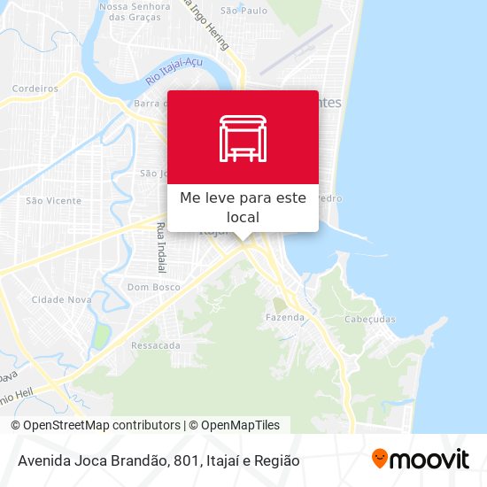 Avenida Joca Brandão, 801 mapa