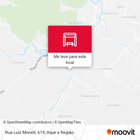 Rua Luiz Morelli, 619 mapa