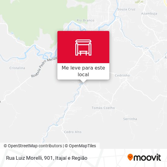 Rua Luiz Morelli, 901 mapa
